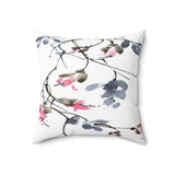 Blossoms Watercolor Pillows 4 Sizes