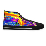 Tropical Splendor Women's High-Top Sneakers