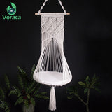 Cat Swing Bed  Boho Style Handmade Cotton Robe Cozy Swinging Bed For Your Cat.