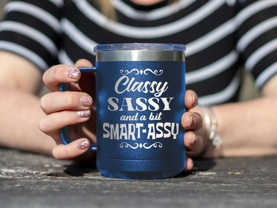 Smart Assy - Coffee Laser Etched Tumbler