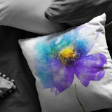Watercolor Flower Pillow
