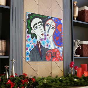 Canvas Gallery Wraps Couple in Love