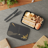 PLA Bento Box with Band and Utensils