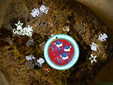 Ho Ho Ho - Ceramic Round Ornament