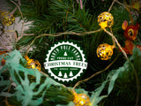 North Pole Farms - Ceramic Round Ornament