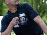 Cats Because People Suck - Coffee Laser Etched Tumbler