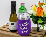Good Vibes Only - Wine Laser Etched Tumbler