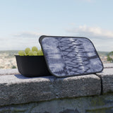 PLA Bento Box with Band and Utensils Japanese Shibori