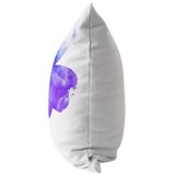 Watercolor Flower Pillow