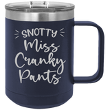 Miss Cranky Pants - Coffee Laser Etched Tumbler