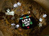 Let's Get Lit - Ceramic Round Ornament