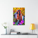 Basset Hound Puppy Premium Matte Vertical Posters