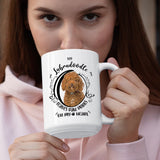 Labradoodle- My Labradoodle Leaves Paw Prints On My Heart White Coffee Mug