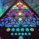 NEW Wooden LED Projection Night Lamp