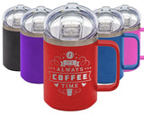 Always Coffee Time - Coffee Laser Etched Tumbler