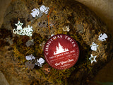 Family Cut Trees - Ceramic Round Ornament