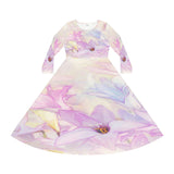 Women's Long Sleeve Dance Dress Spring Blooms Custom Design