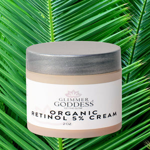 Organic Retinol Cream 5% - Nightly Skin Brightener