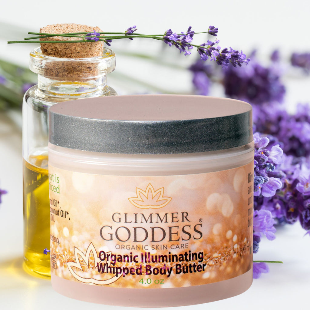 Organic Shimmering Whipped Body Butter