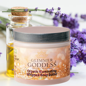 Organic Shimmering Whipped Body Butter