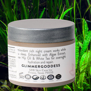 Organic Skin Renewal Night Face Cream - Hydrates & Lifts