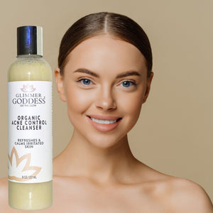 Organic Acne Control Cleanser with Hemp Seed Oil