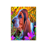 Basset Hound Puppy Premium Matte Vertical Posters