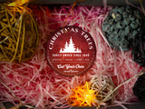 Family Cut Trees - Ceramic Round Ornament