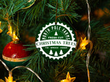 North Pole Farms - Ceramic Round Ornament