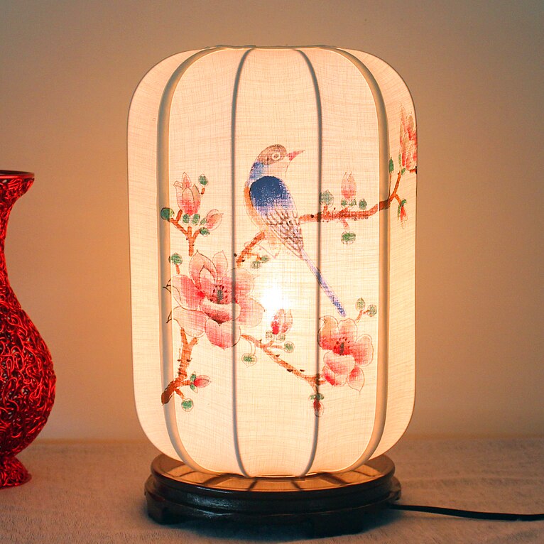 Creative Hand Painted Lamp For Bedside