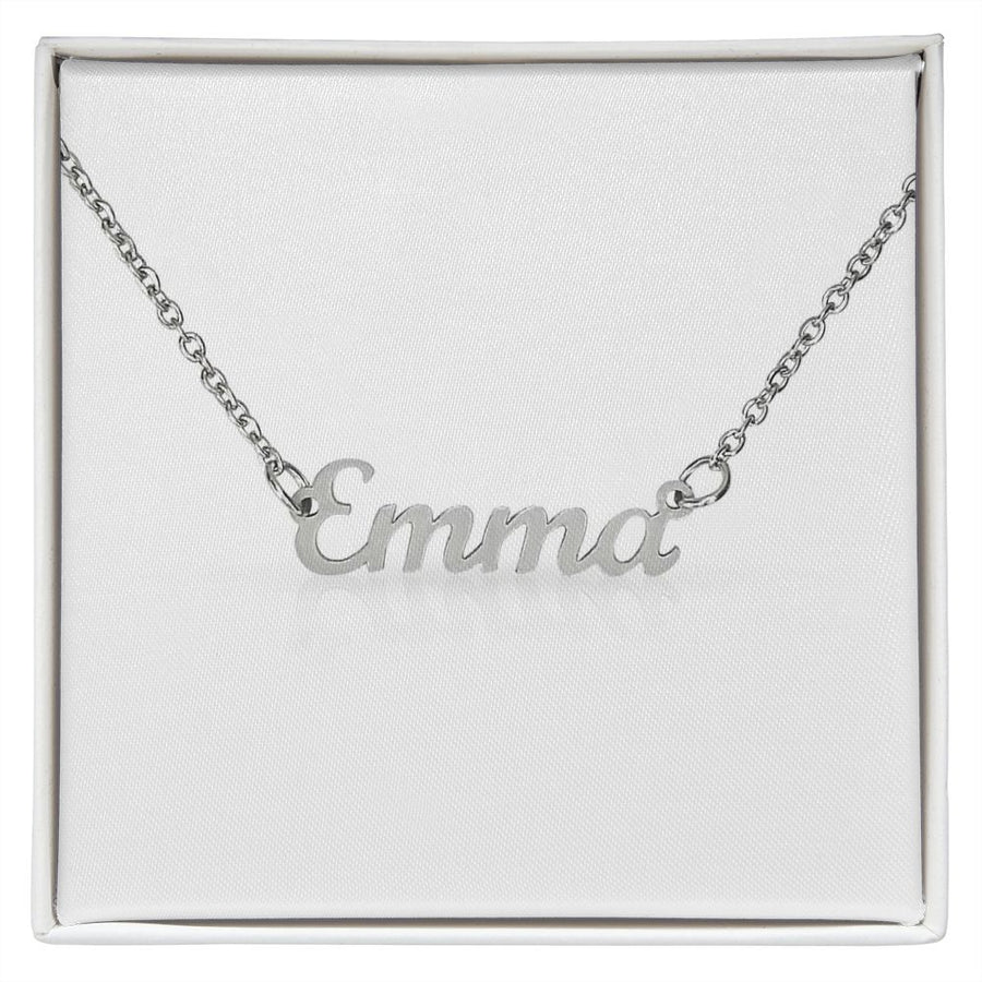 Personalized Name Necklace Custom Made Trending Now