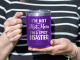 Spicy Disaster - Coffee Laser Etched Tumbler