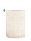 Mesh Cotton Drawstring Bags, Machine Washable