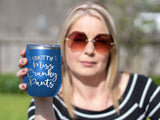 Miss Cranky Pants - Wine Laser Etched Tumbler