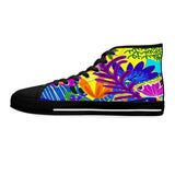 Tropical Splendor Women's High-Top Sneakers