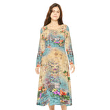 Women's Long Sleeve Dance Dress County Girl