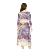 Women's Long Sleeve Dance Dress Sensuous Garden Custom Design