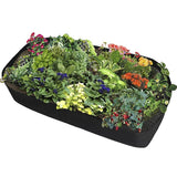Fabric Flower Grow Bag Vegetable Planting Bag Raised Garden Bed Square Garden Planter Pot With Handles For Plants Flower z2