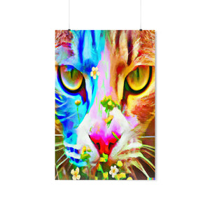 Cat Eyes Premium Matte Vertical Posters Custom Art Design