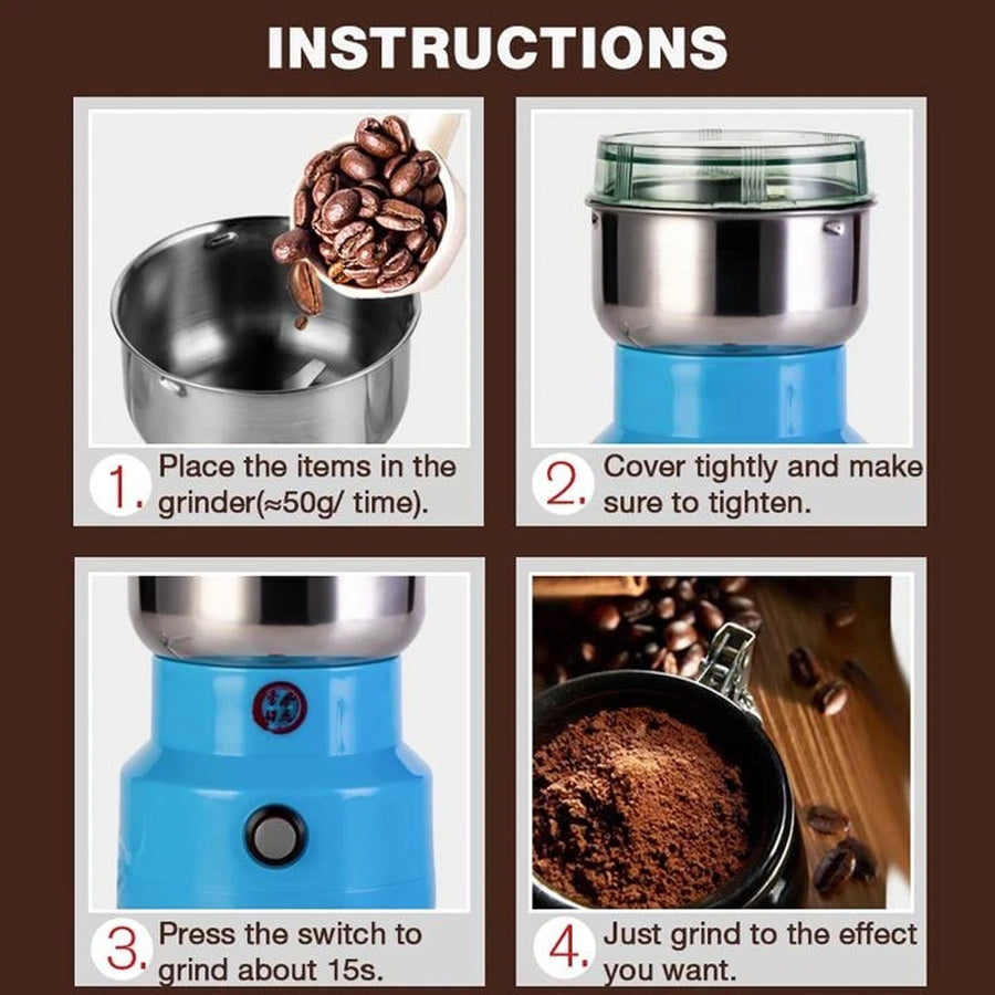 Retro Style Coffee and Spice Grinder