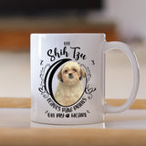 Shih Tzu- My Shih Tzu Leaves Paw Prints On My Heart White Coffee Mug