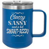 Smart Assy - Coffee Laser Etched Tumbler