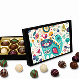 Delicious Truffles With Cat Lovers Keepsake Box