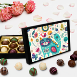 Delicious Truffles With Cat Lovers Keepsake Box