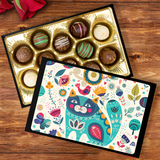 Delicious Truffles With Cat Lovers Keepsake Box