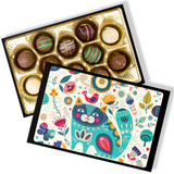 Delicious Truffles With Cat Lovers Keepsake Box