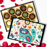 Delicious Truffles With Cat Lovers Keepsake Box
