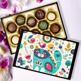 Delicious Truffles With Cat Lovers Keepsake Box