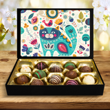 Delicious Truffles With Cat Lovers Keepsake Box
