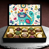 Delicious Truffles With Cat Lovers Keepsake Box